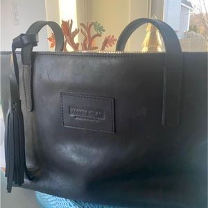 parker clay leather bag